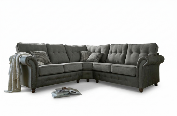 Barcelona Fabric Corner Sofa | Premium Luxury LSW Sofas