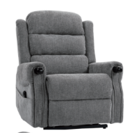 Albury Chenille Premium Dual Motor Recliner Sofa | LSW Sofas