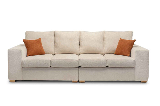 Cloud Fabric 4 Seater Sofa