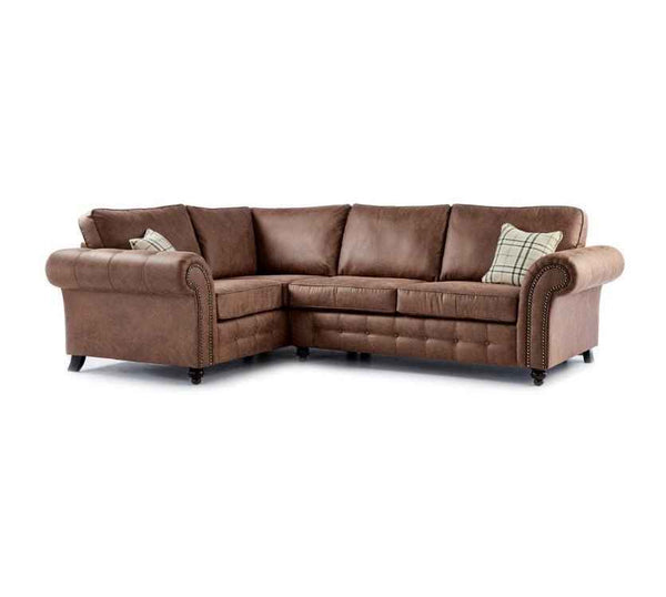 Orton Premium Fabric Corner Sofa | Luxury | LSW Sofas