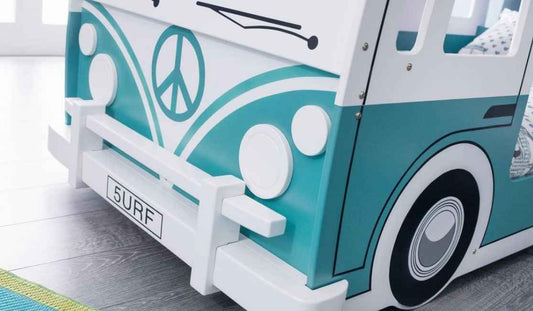 The Campervan Wooden Bunk Bed