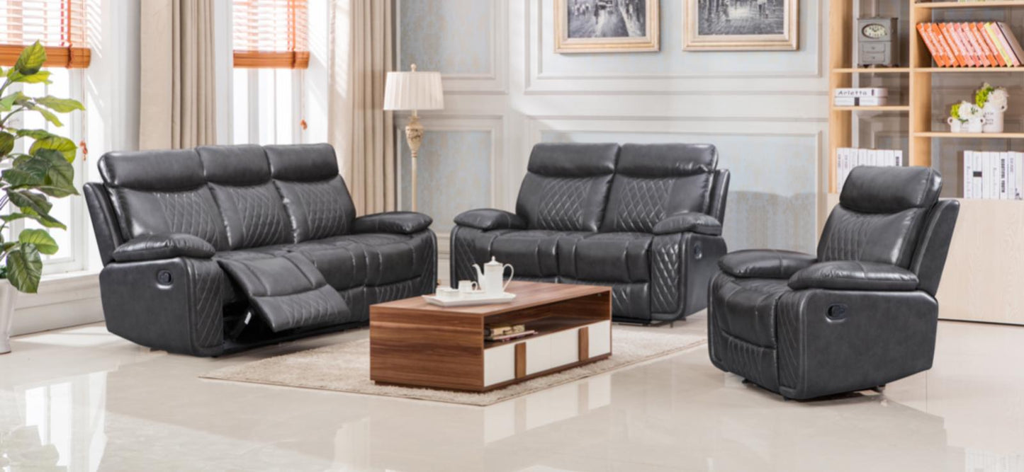 Atlanta Leather Reclining Corner Sofa Collection - Lakeland Sofa Warehouse