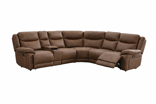 Torino Premium Fabric Reclining Corner Sofa | LSW Sofas