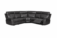Atlanta Premium Leather Reclining Corner Sofa | LSW Sofas