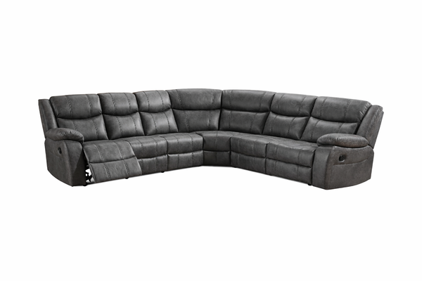 Paris Premium Fabric Recliner Corner Sofa | LSW Sofas