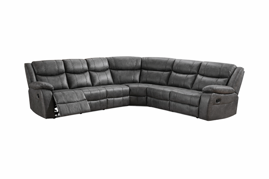 Paris Premium Fabric Recliner Corner Sofa | LSW Sofas