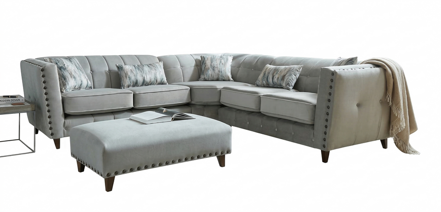 Nevada Fabric Corner Sofa