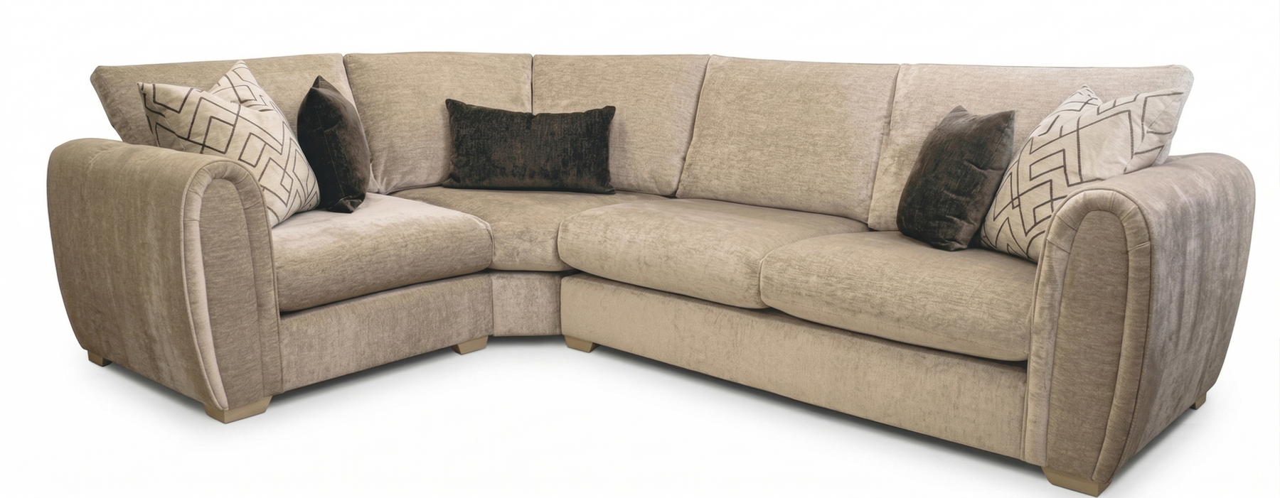 Alana Fabric Corner Sofa