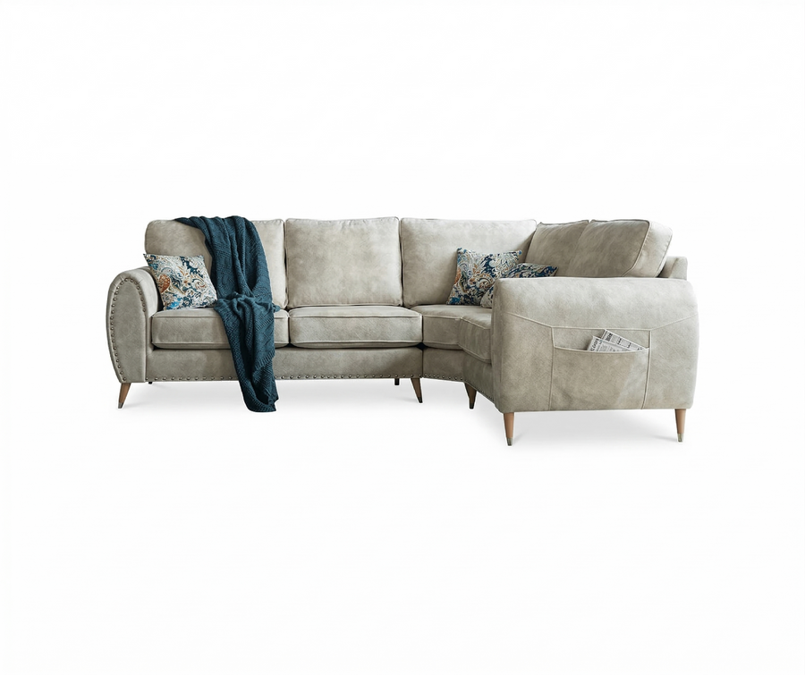 Denver Fabric Corner Sofa