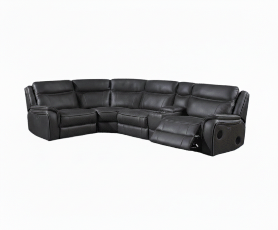 Phoenix Fabric Electric Corner Recliner Sofa | LSW Sofas