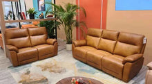 Primo Premium Real Leather Recliner Sofa | LSW Sofas