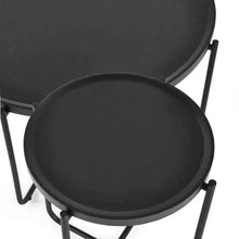 Sagrada Metal Luxury Round Coffee Table Set | LSW Sofas