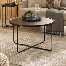 Sagrada Metal Luxury Round Coffee Table Set | LSW Sofas