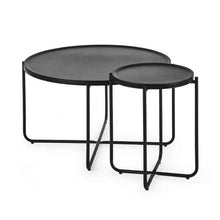 Sagrada Metal Luxury Round Coffee Table Set | LSW Sofas