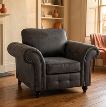 Oakland Premium Nubuck Fabric Sofa Set | Luxury LSW Sofas