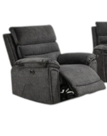 Salvo Chenille Fabric Electric Recliner Premium Sofa | LSW Sofas