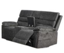 Salvo Chenille Fabric Electric Recliner Premium Sofa | LSW Sofas