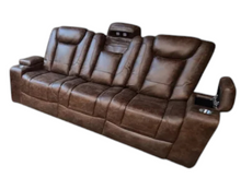 Jupiter Fabric Electric Recliner Sofa | LSW Sofas