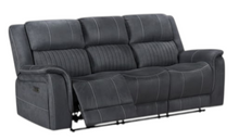 Cassa Premium Microfibre Electric Recliner Sofa | LSW Sofas