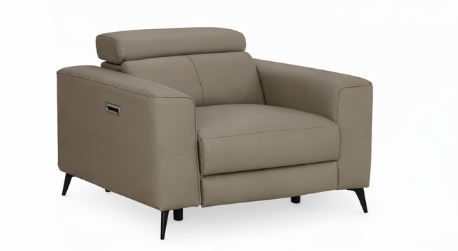 Pirin Leather Electric Recliner Sofa | LSW Sofas