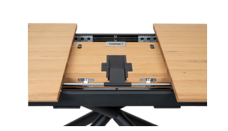Bevagna Wood Extending Dining Table mechanism detail
