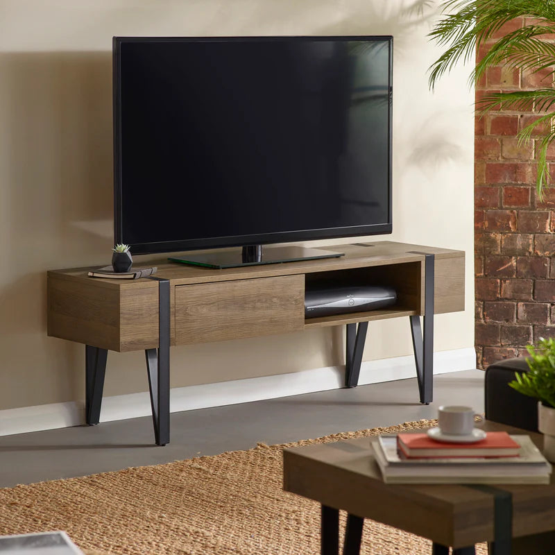 Troy Wood TV Unit & Lamp Table Set | Premium LSW Sofas