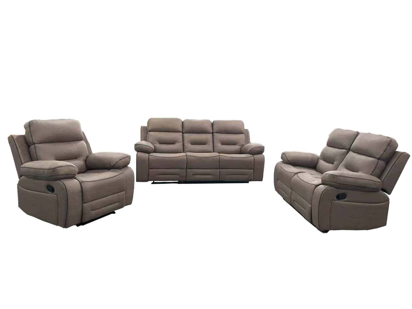 Olivia Premium Fabric Recliner Sofa | Luxury Comfort | LSW Sofas