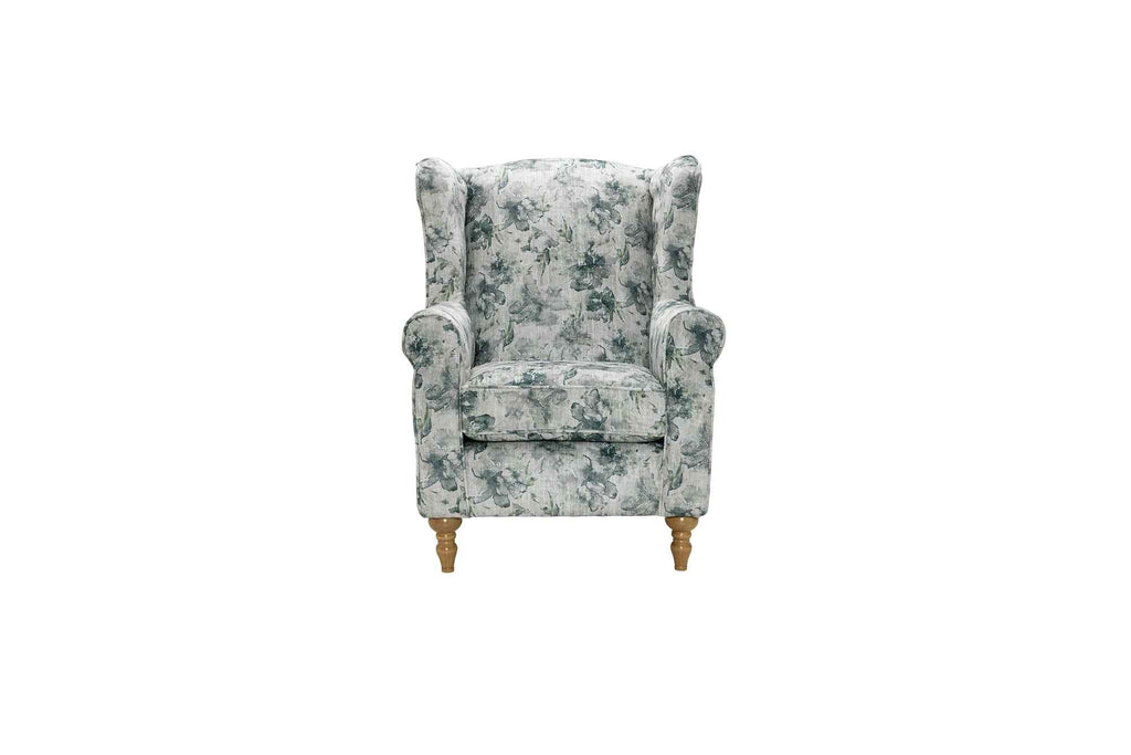 Customizable Wing Back Chair