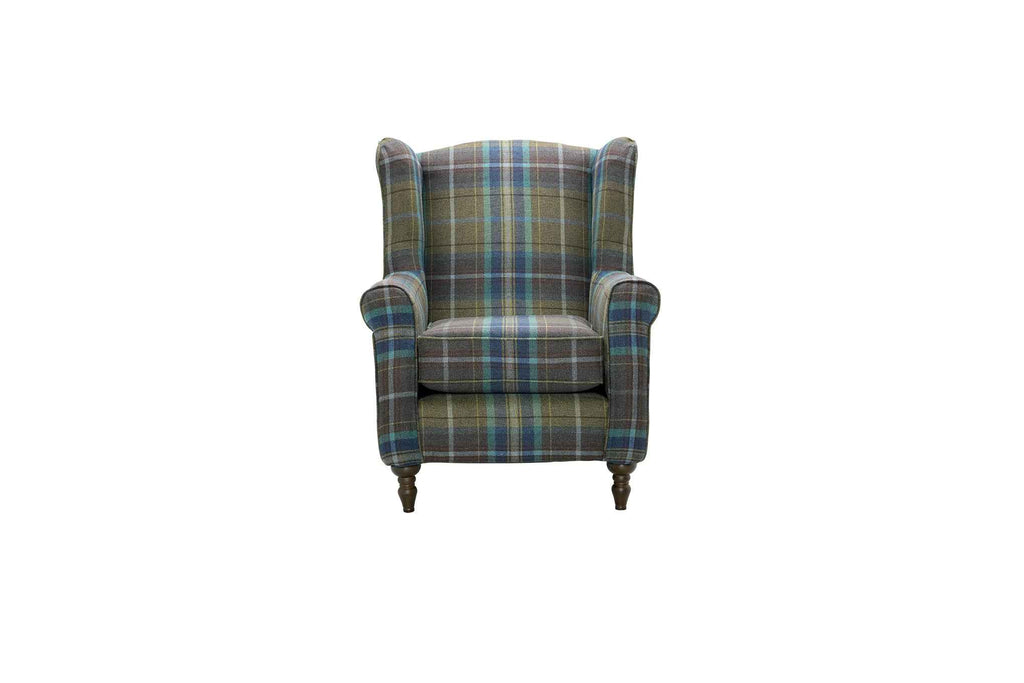 Customizable Wing Back Chair