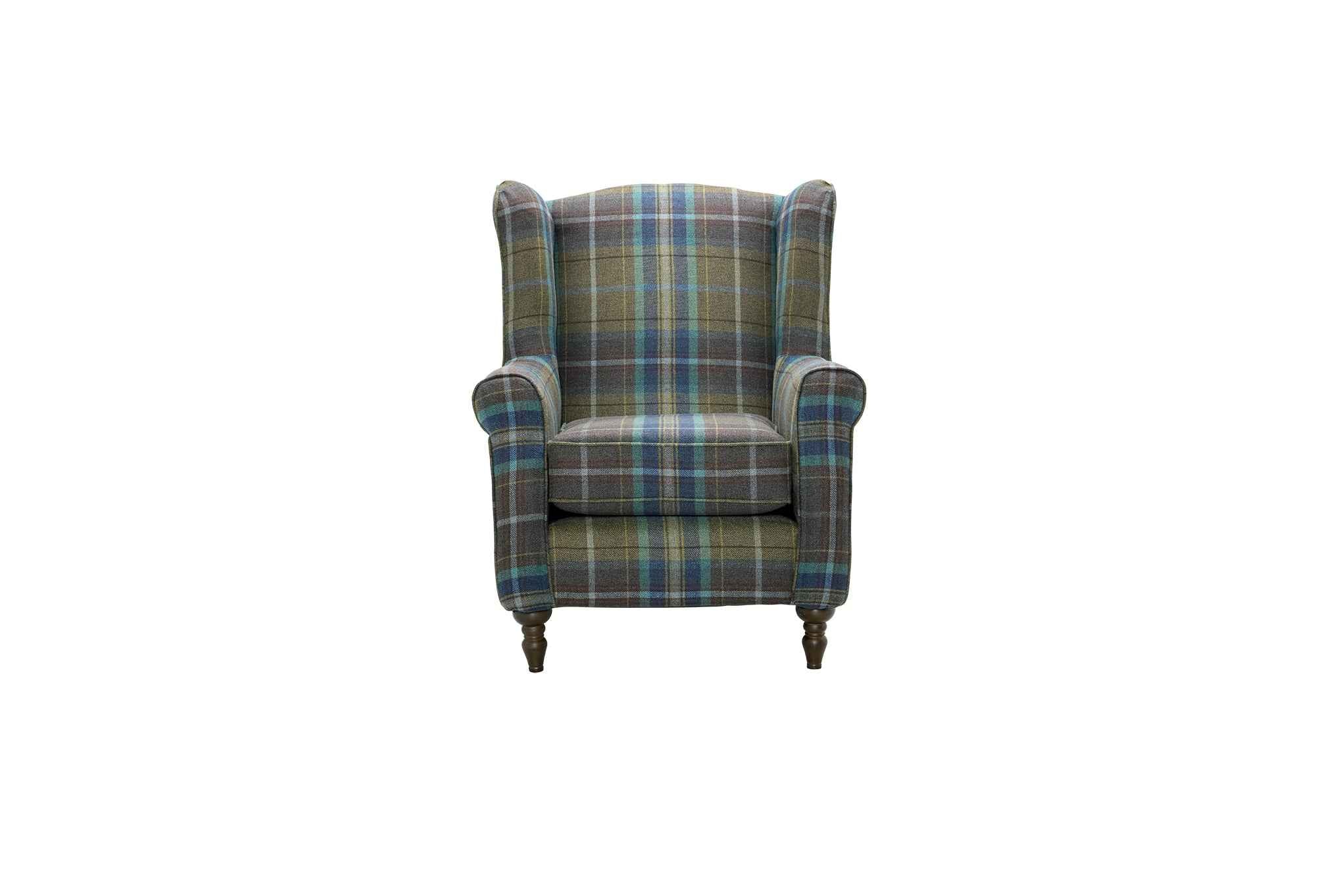 Customizable Wing Back Chair