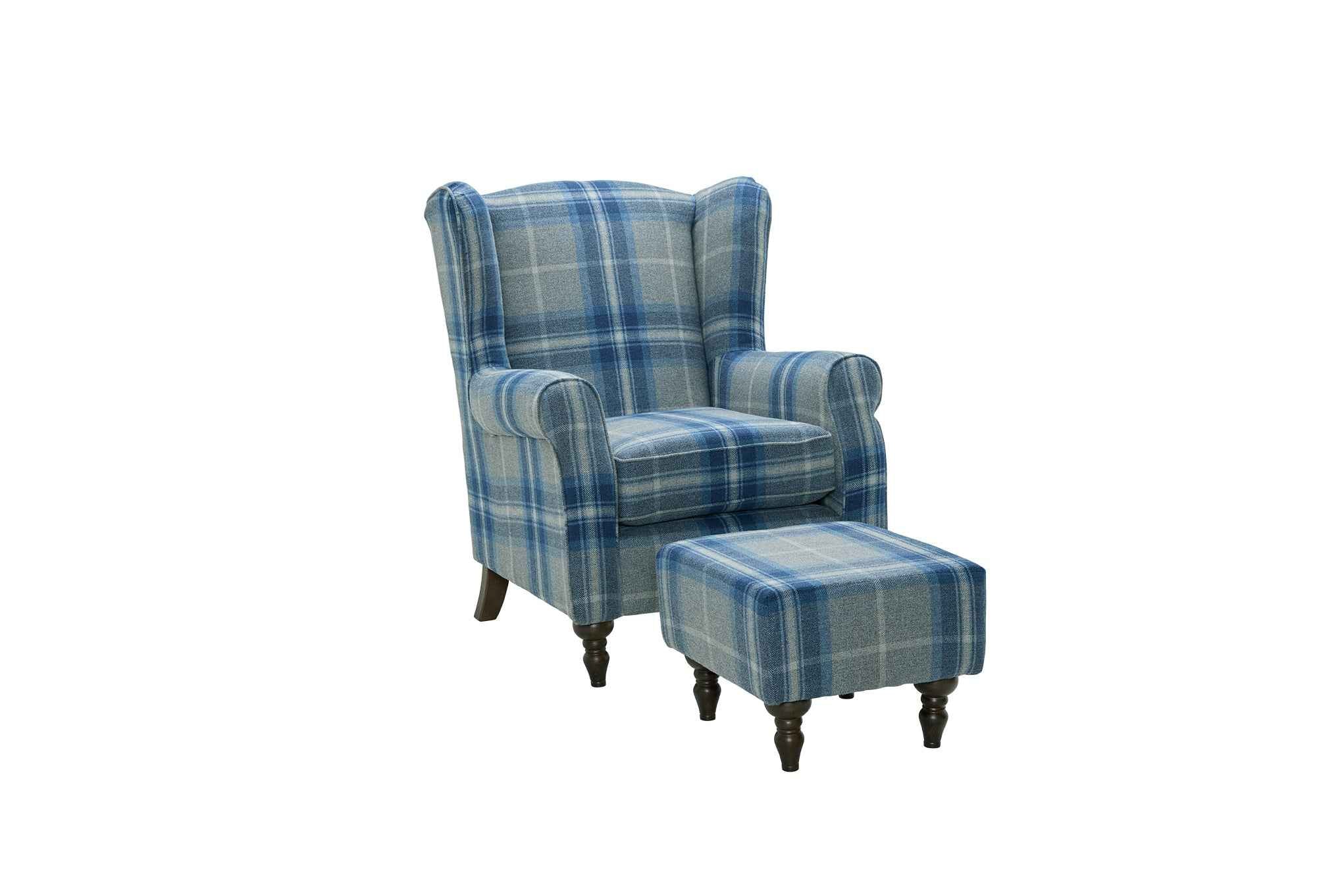 Customizable Wing Back Chair