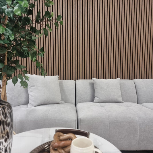 Acoustic Wood Slatted Wall Panels - Lakeland Sofa Warehouse