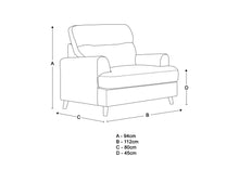 Amber Premium Fabric 3 Seater Luxury Sofa | LSW Sofas