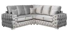 Ashton Fabric Corner Sofa – Premium Luxury Chesterfield | LSW Sofas