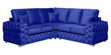 Ashton Fabric Corner Sofa – Premium Luxury Chesterfield | LSW Sofas