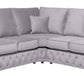 Ashton Plush Corner Sofa