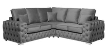 Ashton Fabric Corner Sofa – Premium Luxury Chesterfield | LSW Sofas