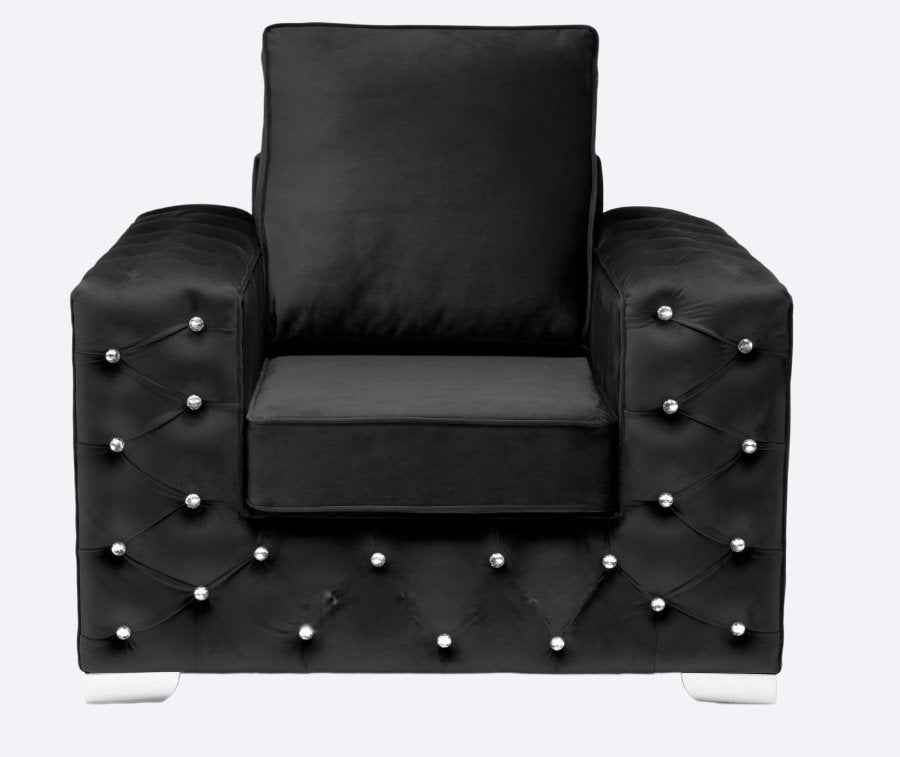 Ashton Velvet Chesterfield Sofa