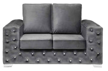 Ashton Plush Velvet Sofa | Premium Luxury Chesterfield | LSW Sofas