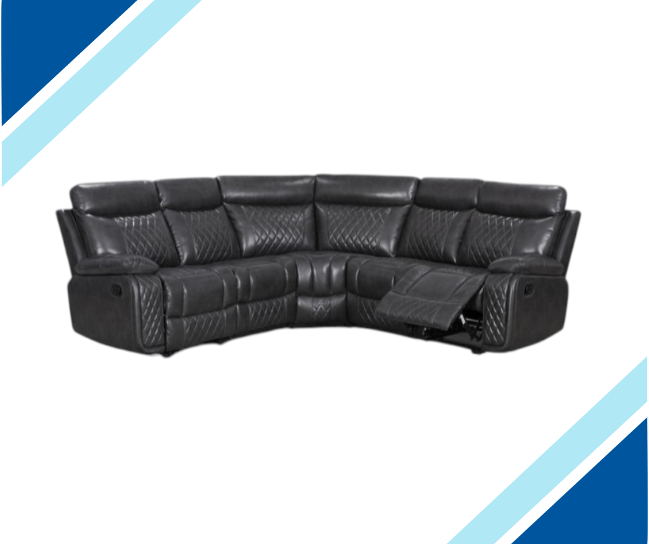 Atlanta Leather Reclining Corner Sofa Collection - Lakeland Sofa Warehouse