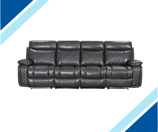 Atlanta Leather Reclining Sofa Collection - Lakeland Sofa Warehouse