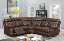 Atlanta Premium Leather Reclining Corner Sofa | LSW Sofas