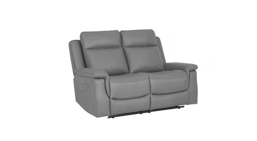 Aytos Leather Manual Recliner Sofa | LSW Sofas