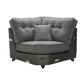 Barcelona Two Tone Corner Sofa Collection - Lakeland Sofa Warehouse