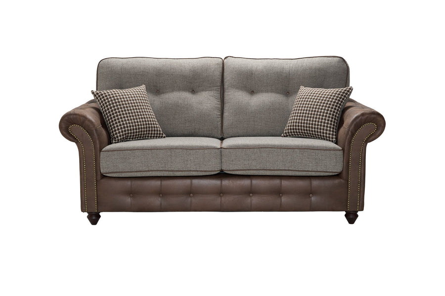Barcelona Two Tone Fabric Sofa