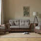 Barcelona Two Tone Corner Sofa Collection - Lakeland Sofa Warehouse