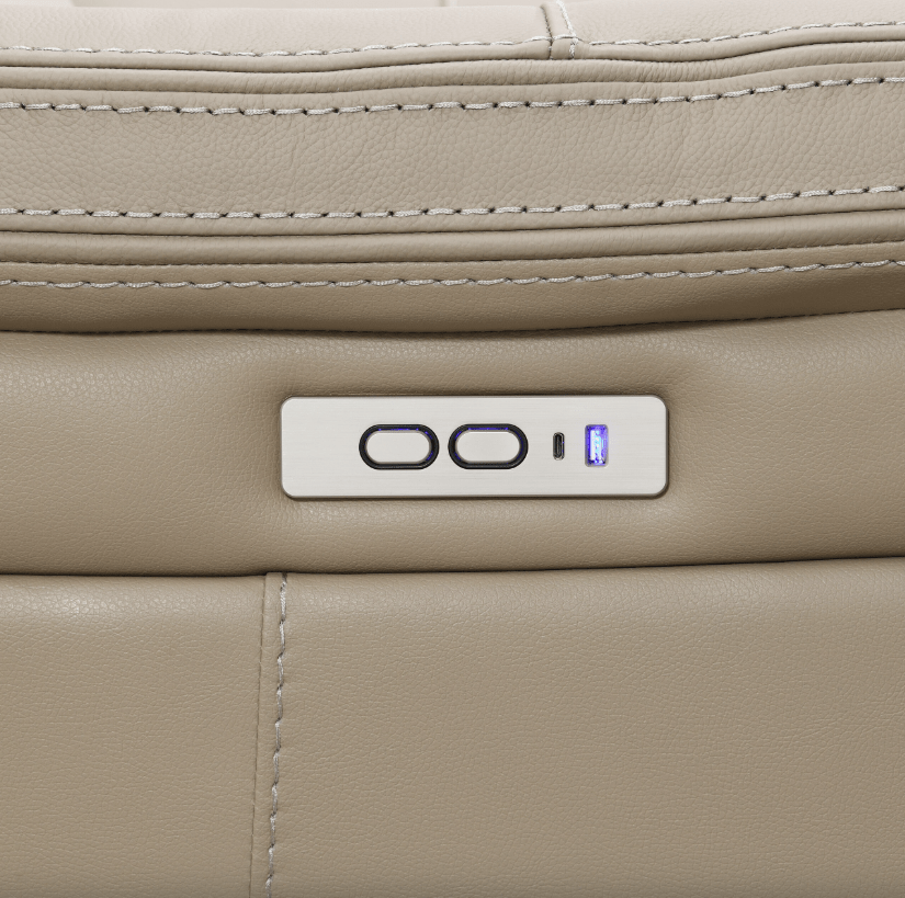 Belgravia Real Leather Power Recliner - Lakeland Sofa Warehouse