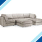 Bishop Fabric U Shaped Modular Corner Suite Sofa (Build your own)