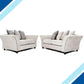 Calder Fabric Sofa Collection - Alaska Platinum & Stone