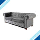 Chesterfield Infinity Velvet Fabric Sofa Collection